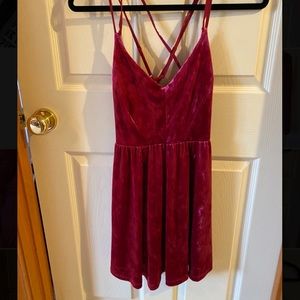Forever 21 velvet dress
